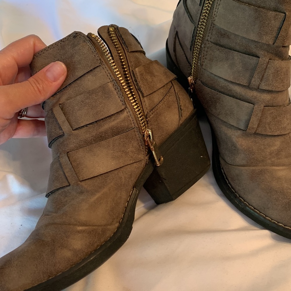 Grey Booties - image 2